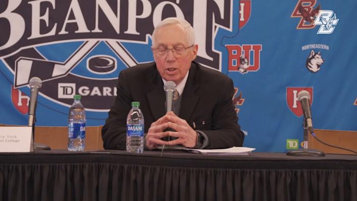 Jerry York on Beanpot 2020